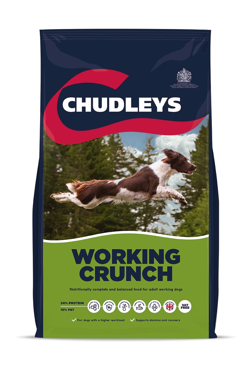 Chudleys Working Crunch Dry Dog Food - 15kg